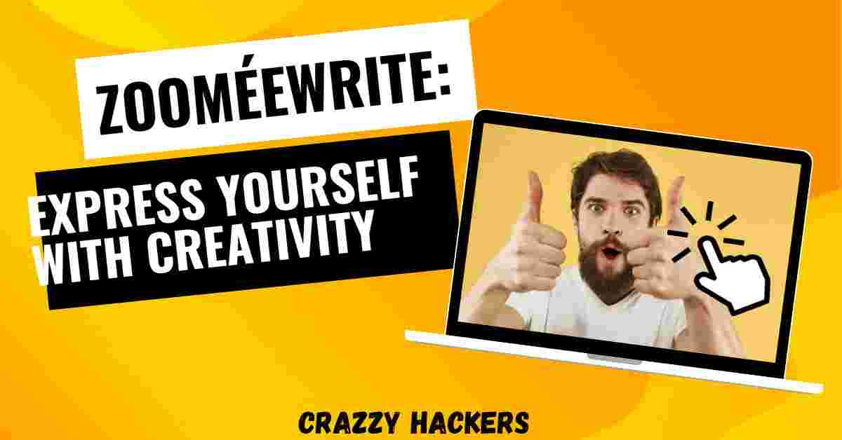 Zooméewrite: Express Yourself with Creativity