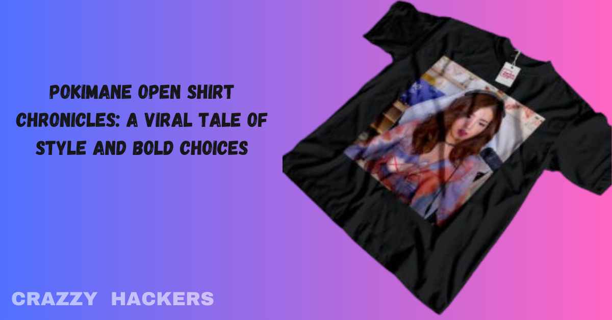 Pokimane Open Shirt